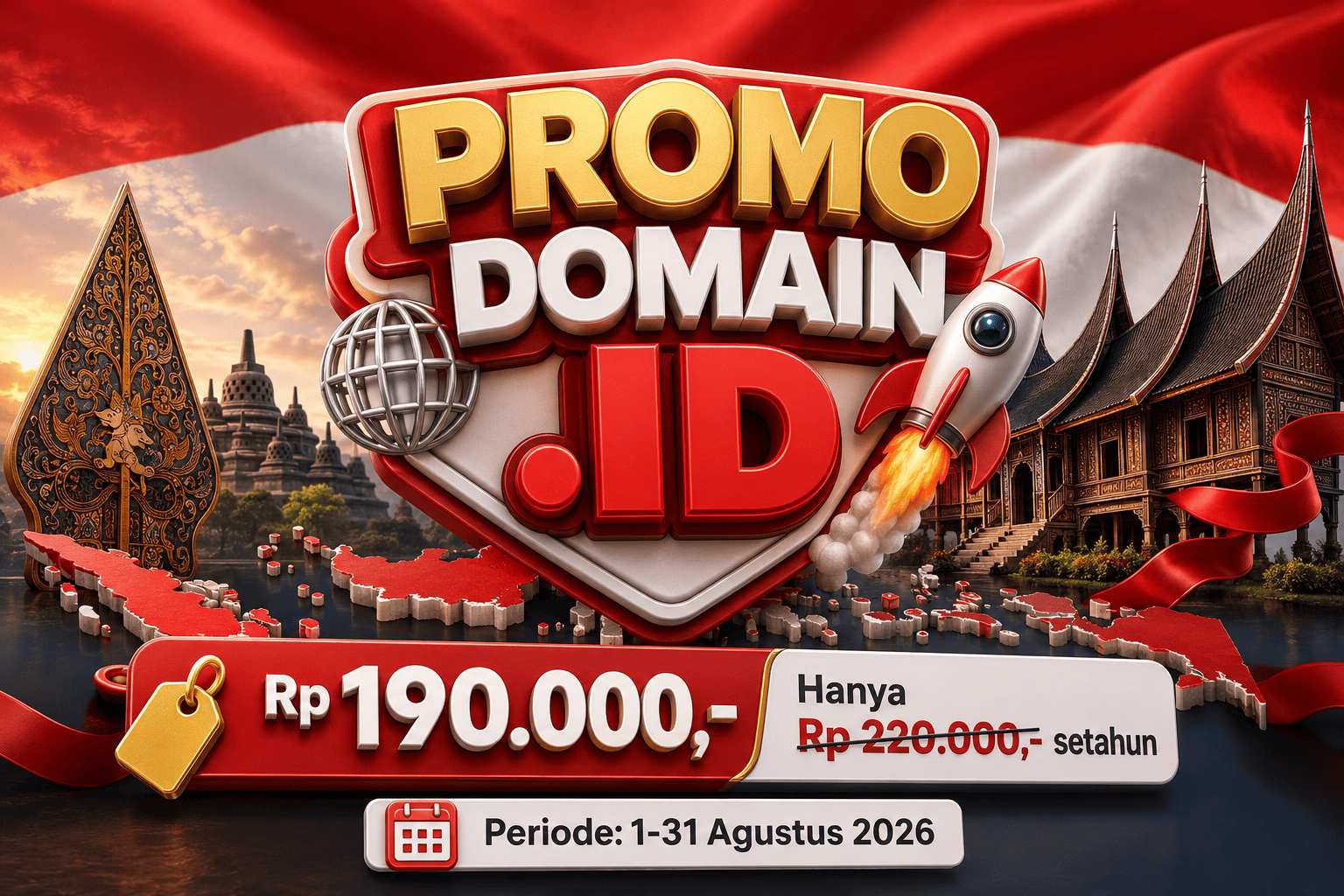 Kabar Baik! Promo Domain .ID Resmi Diperpanjang! 🇮🇩