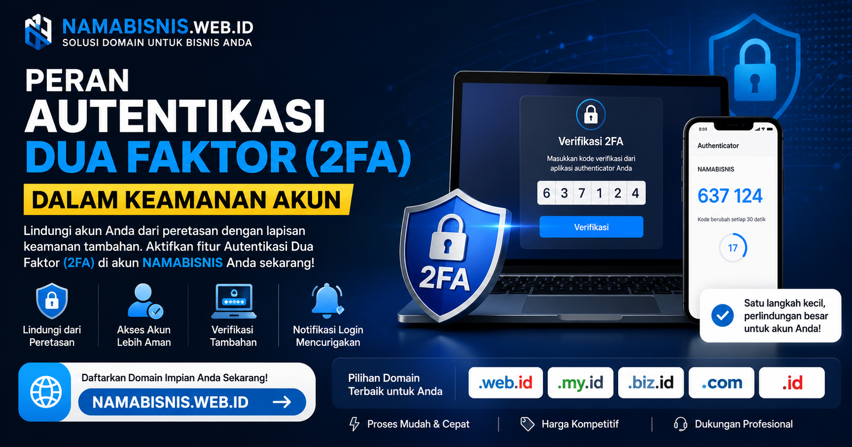Peran Autentikasi Dua Faktor dalam Keamanan Akun: Lindungi Akun Anda dari Peretasan